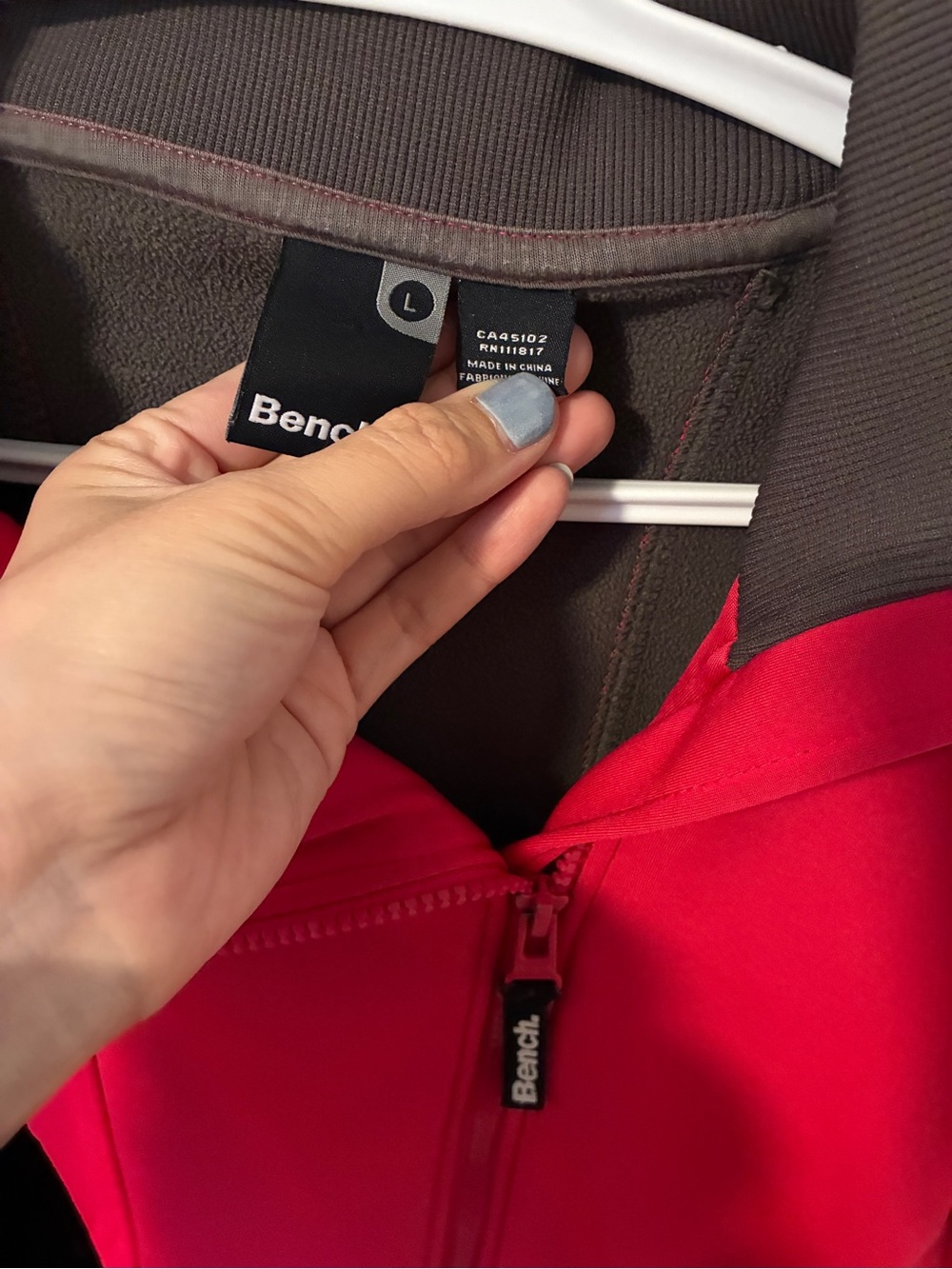 Bench Women’s Red Softshell Jacket - Picture 4 of 9